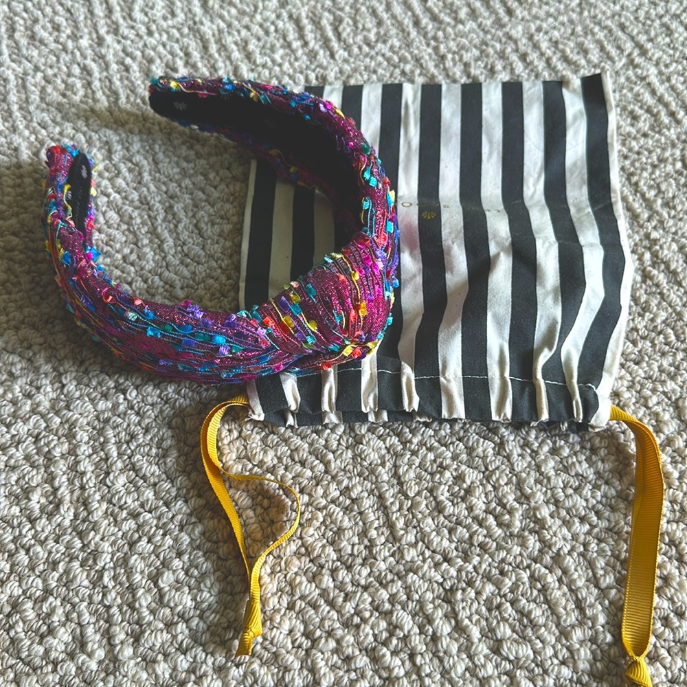 Lele Sadoughi Multicolor Embellished Headband